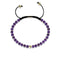 Amethyst | Gold Vermeil | Focus Gemstone Macrame Bracelet