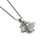 Queen | .925 Sterling Silver | Crystal Honeybee Infinity Clasp Necklace