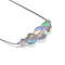 Grey | .925 Sterling Silver | Mermaid Glass Infinity Clasp Necklace