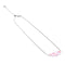 Pink | .925 Sterling Silver | Mermaid Glass Infinity Clasp Necklace