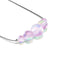 Lavender | .925 Sterling Silver | Mermaid Glass Infinity Clasp Necklace