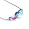 Pink Nebula | .925 Sterling Silver | Galaxy Glass Infinity Clasp Necklace