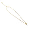 Shark Tooth Infinity Clasp Necklace by Lauren Howe | .925 Sterling Gold Vermeil | Crystal
