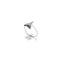 Shark Tooth Ring by Lauren Howe | .925 Sterling Silver | Crystal