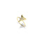 Shark Tooth Ring by Lauren Howe | Gold | Crystal