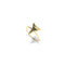 Shark Tooth Ring by Lauren Howe | Gold | Black Crystal