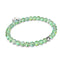 Cactus Crystal | White Gold Vermeil | Mermaid Glass Bead Bracelet