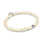 Peach | .925 Sterling Silver | Mermaid Glass Bead Bracelet