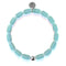Aquamarine | .925 Sterling Silver | Mermaid Glass Pebble Bracelet