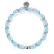Lavender | .925 Sterling Silver | Mermaid Glass Pebble Bracelet