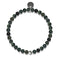 Midnight Green Jasper | .925 Sterling Silver | Healing Gemstone Bead Bracelet