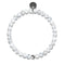 Howlite | .925 Sterling Silver | Healing Gemstone Bead Bracelet