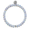 Opal Moonstone | .925 Sterling Silver | Healing Gemstone Bead Bracelet