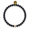 Blue Sand Stone | .925 Sterling Gold Vermeil | Healing Gemstone Bead Bracelet