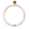Pink Aventurine | .925 Sterling Gold Vermeil | Healing Gemstone Bead Bracelet