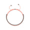 Amici | Silver | Coral | Friendship Bracelet