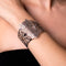 Silver | Owl | Laser Cut Cuff