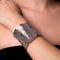 Silver | Coral  | Laser Cut Cuff