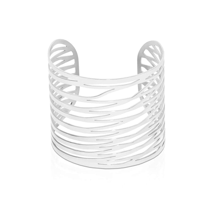 Silver | Energy | Laser Cut Cuff