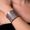 Silver | Metropolis | Laser Cut Cuff