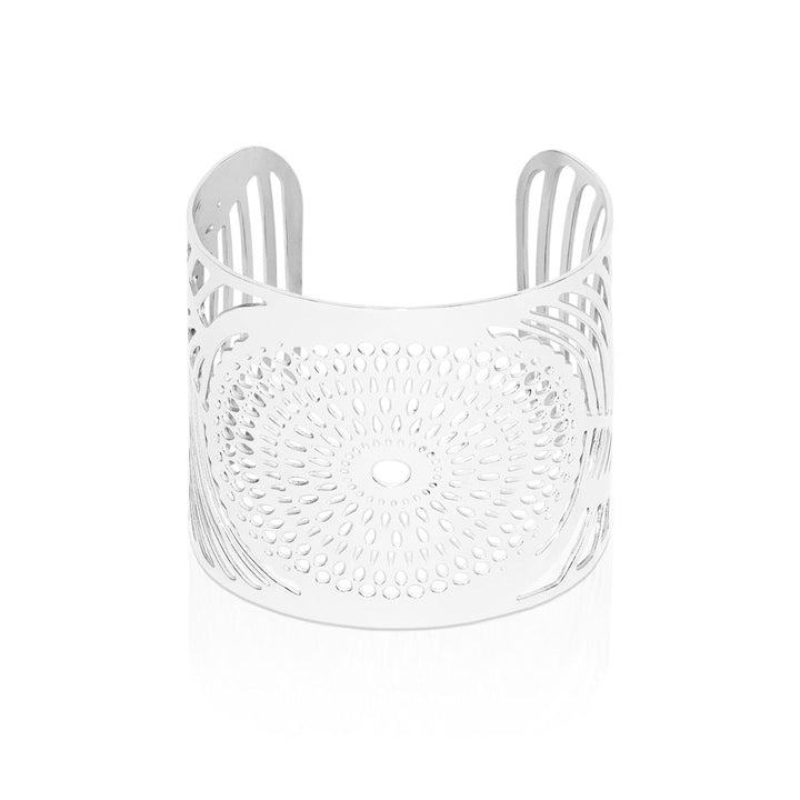 Silver | Sunrise | Laser Cut Cuff