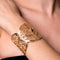 18k Gold | Tree Of Life | Laser Cut Cuff