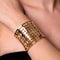 18k Gold | Lattice | Laser Cut Cuff