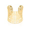 18k Gold | Lattice | Laser Cut Cuff