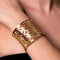 18k Gold | Clover | Laser Cut Cuff