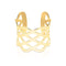 18k Gold | Ribbon | Laser Cut Cuff