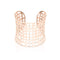 18k Rose Gold | Lattice | Laser Cut Cuff