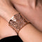 18k Rose Gold | Clover | Laser Cut Cuff