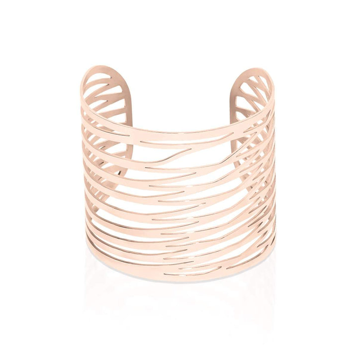18k Rose Gold | Energy | Laser Cut Cuff