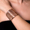 18k Rose Gold | Energy | Laser Cut Cuff