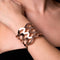 18k Rose Gold | Ribbon | Laser Cut Cuff