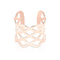 18k Rose Gold | Ribbon | Laser Cut Cuff