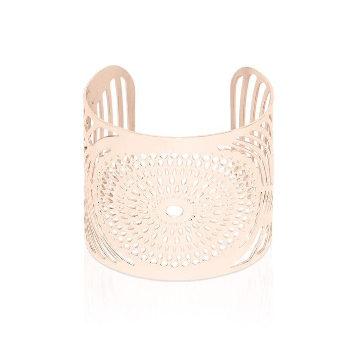 18k Rose Gold | Sunrise | Laser Cut Cuff