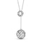 The HIVE Lariat Necklace | Platinum Sterling