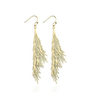 Palm Leaf | 18k Gold | Gilded Earrings