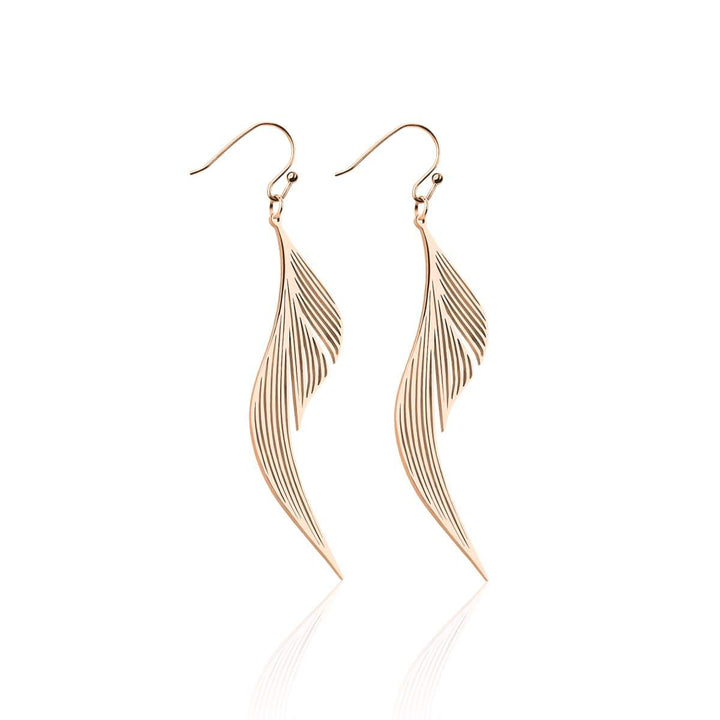 Wings | 18k Rose Gold | Gilded Earrings