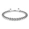Silver | Crystal Pavé Gala Bracelet | White