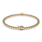 Tortuga | 18k Gold | Crystal Sea Turtle Bracelet