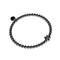 Tortuga | Onyx Steel | Crystal Sea Turtle Bracelet | Men's