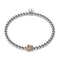 Tortuga | Silver & 18k Rose Gold | Crystal Sea Turtle Bracelet