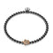 Tortuga | Gunmetal & 18k Rose Gold | Crystal Sea Turtle Bracelet