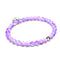 Lavender |  .925 Sterling Silver | Mermaid Glass Bead Bracelet
