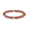 Focus | Gold Essence Red Veined Stone Bracelet