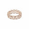 The GRID Ring | Double Slim | 18k Rose Gold Sterling