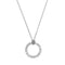 The HIVE Necklace | Loop Wave | Platinum Sterling