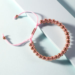 18k Rose Gold | Pink | Vitality Bracelet